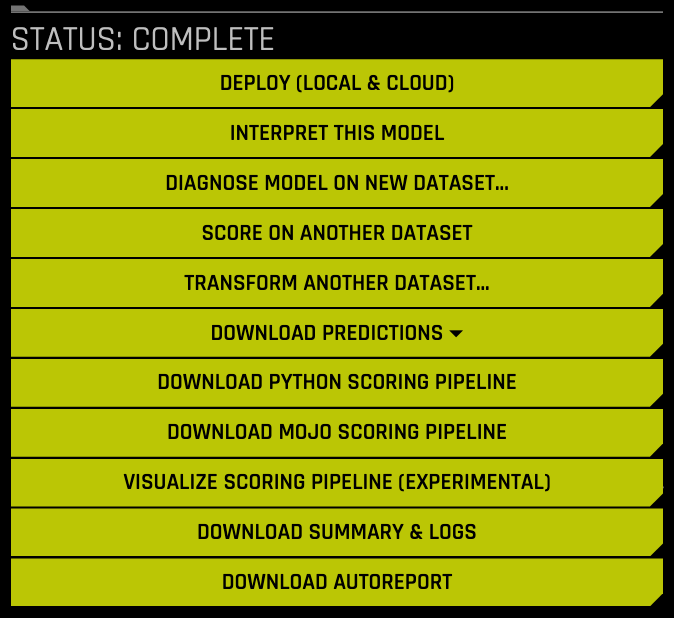 Equivalent Steps in Driverless: Download MOJO