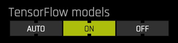 Enable TensorFlow models