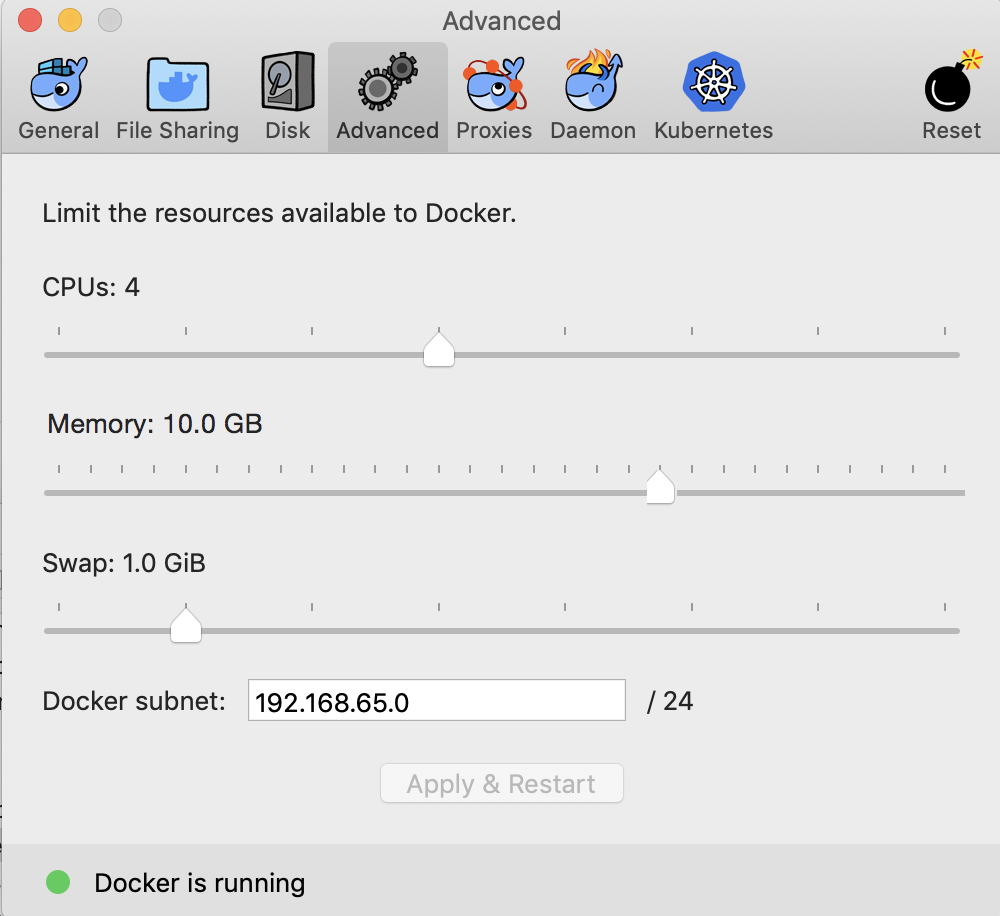 docker for mac updates