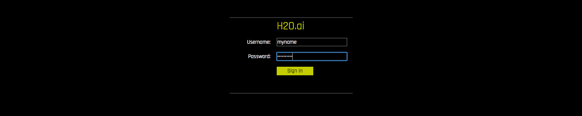 Equivalent Steps in Driverless: Signing In1