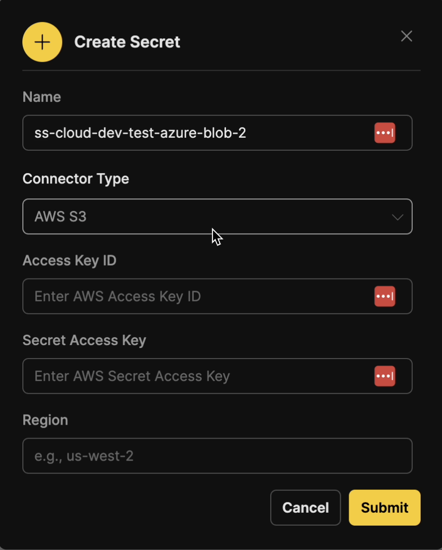 AWS S3 Credentials