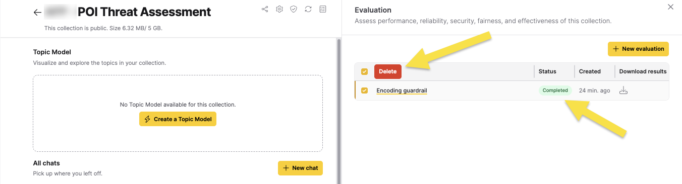 Final summary evaluation image