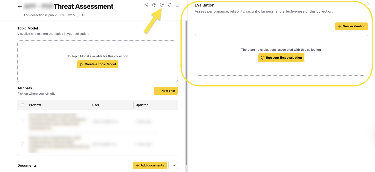 Evaluation workflow image