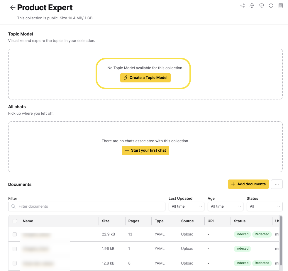 Topic Model Placeholder