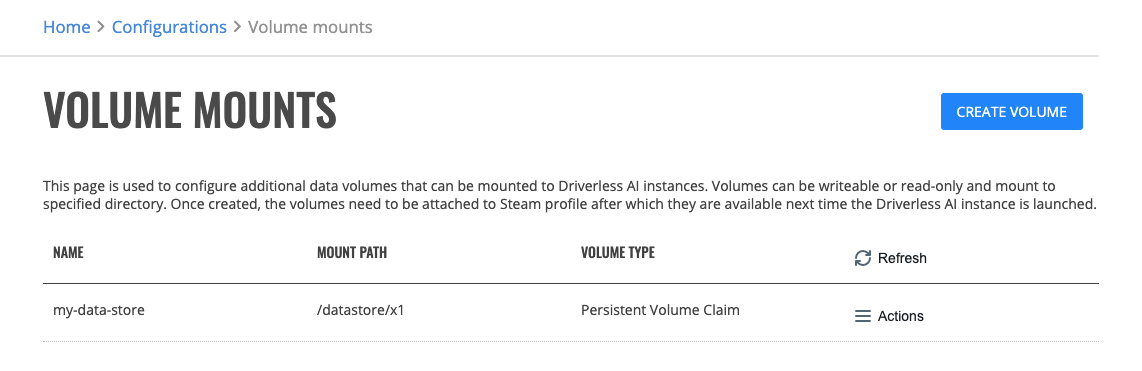 Kubernetes Volume Mounts