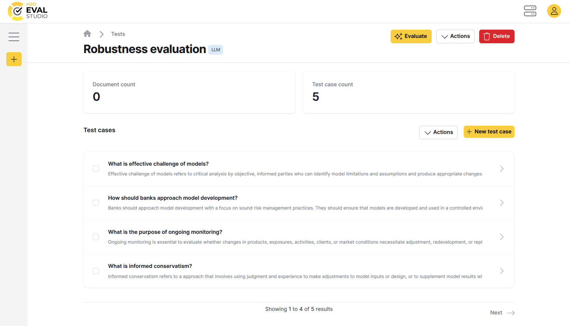 Test cases added