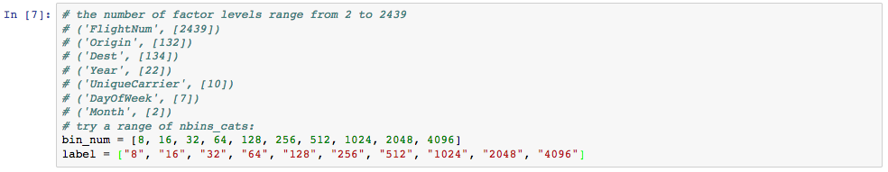 Specify the number of histogram bins