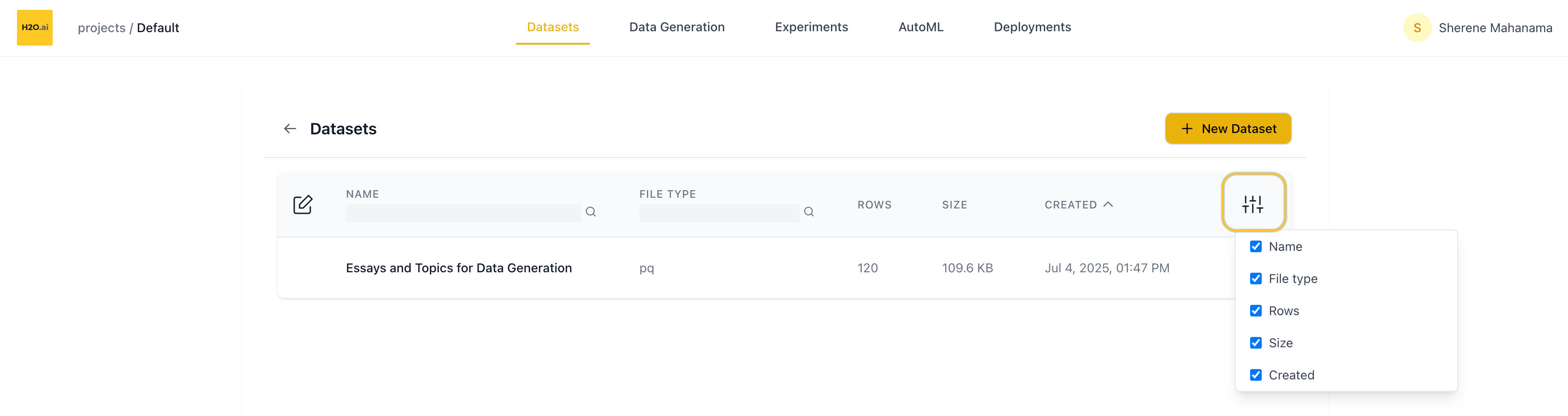 toggle-dataset-view