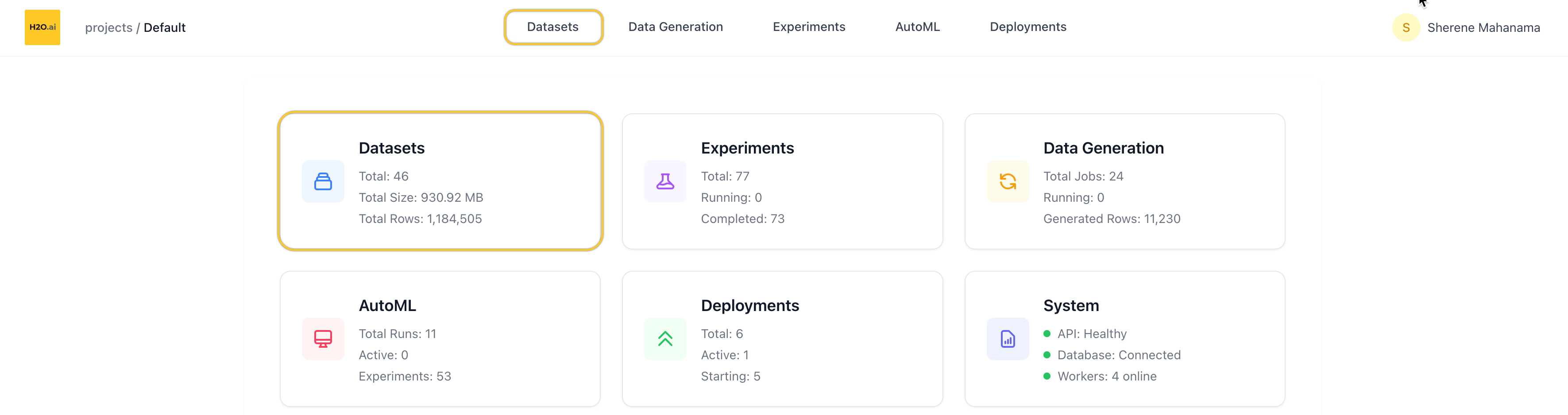 view-datasets