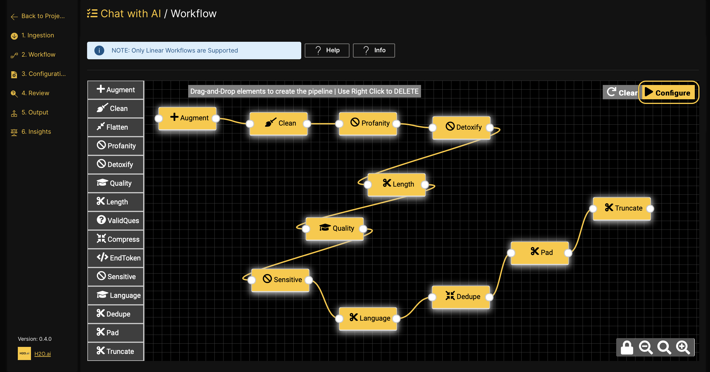 Workflow builder