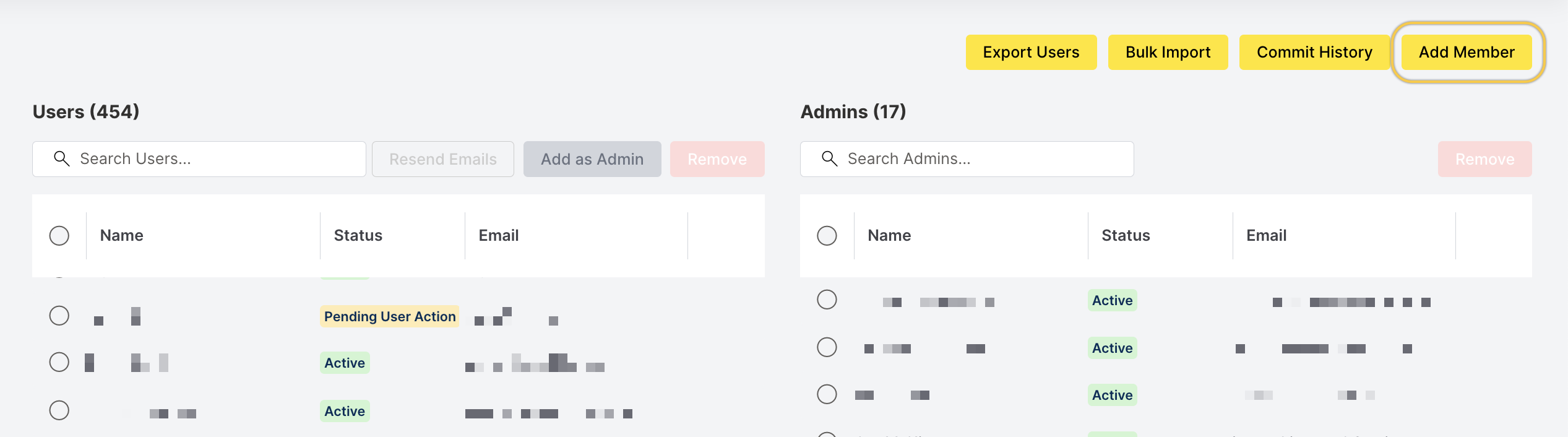 click Add members
