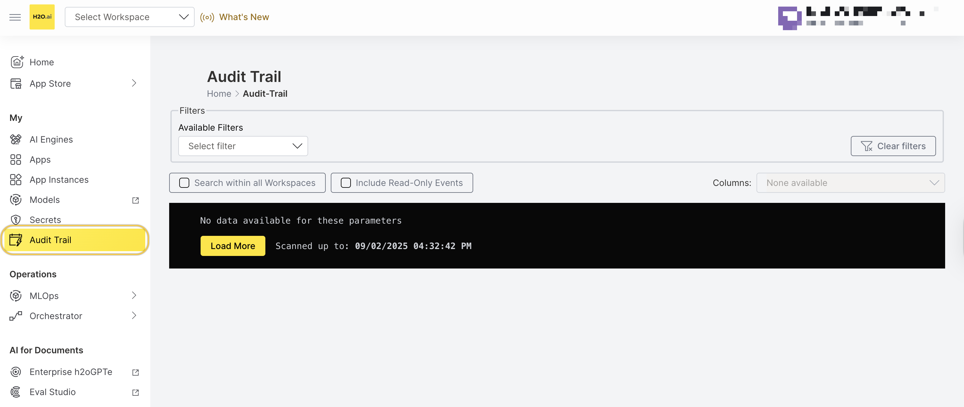 Audit trail